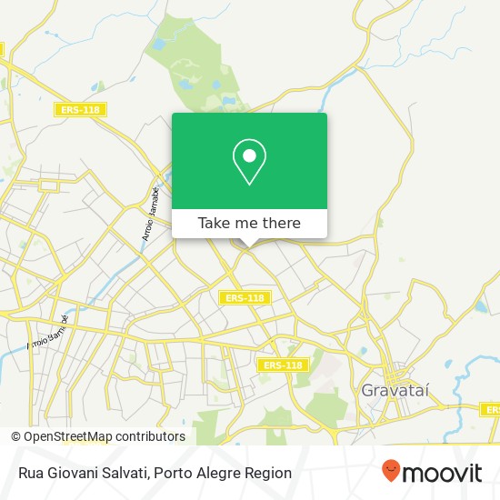 Rua Giovani Salvati map