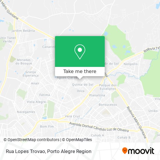 Rua Lopes Trovao map