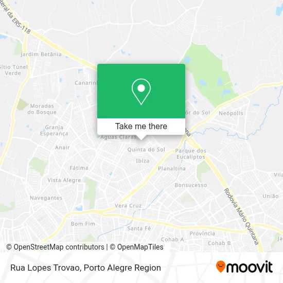 Rua Lopes Trovao map