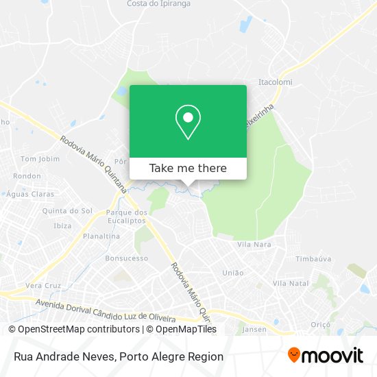 Rua Andrade Neves map