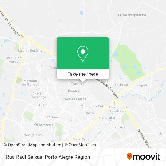 Rua Raul Seixas map