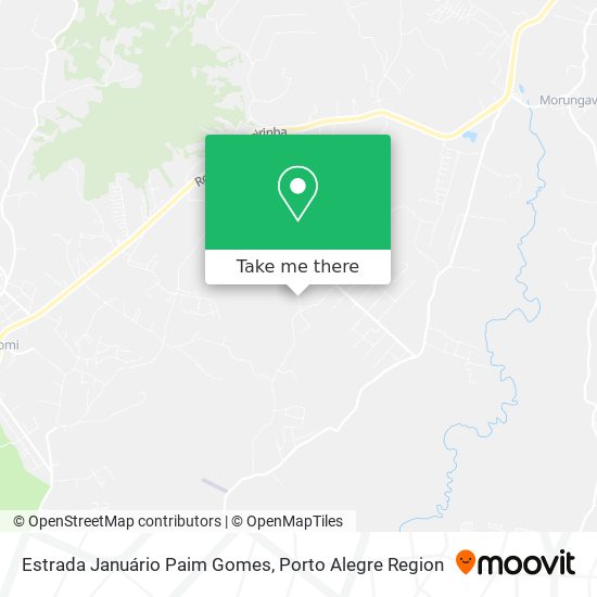 Estrada Januário Paim Gomes map