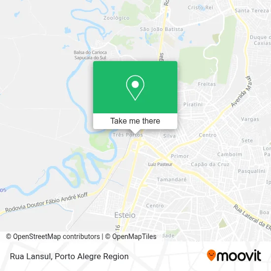 Rua Lansul map