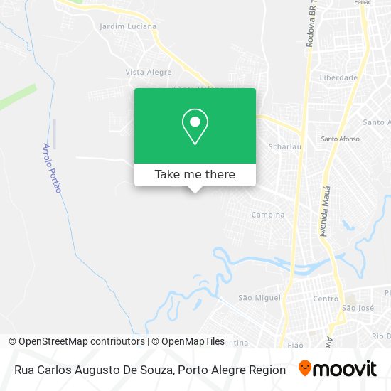 Rua Carlos Augusto De Souza map