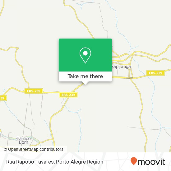 Rua Raposo Tavares map