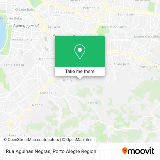 Rua Agulhas Negras map