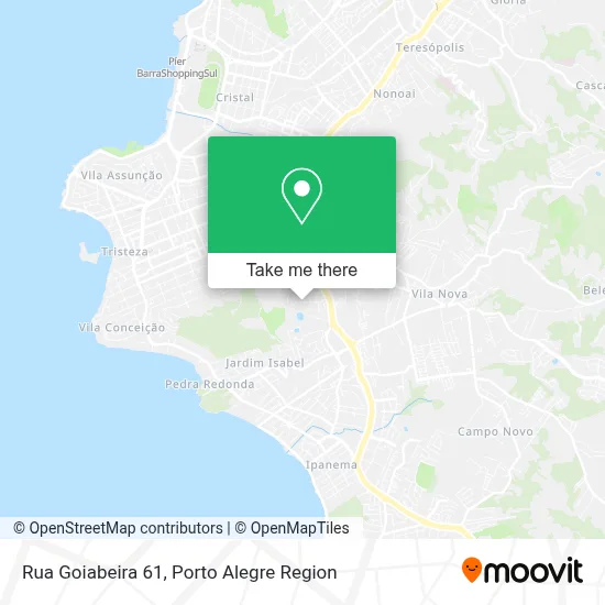 Rua Goiabeira 61 map