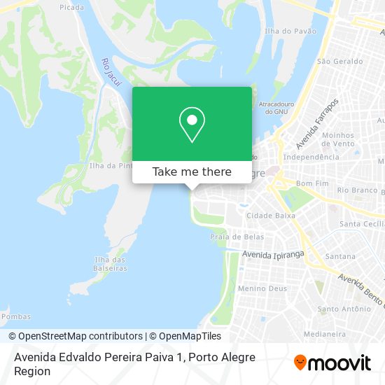 Avenida Edvaldo Pereira Paiva 1 map