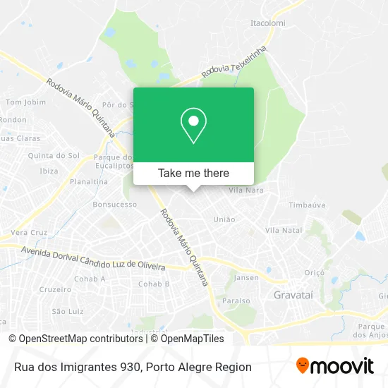 Rua dos Imigrantes 930 map