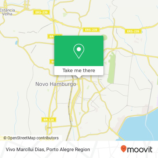 Vivo Marcílui Dias map