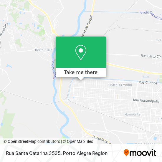 Rua Santa Catarina 3535 map