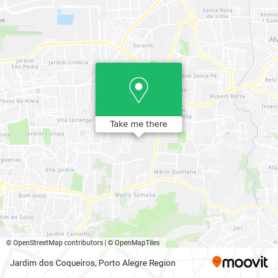 Jardim dos Coqueiros map