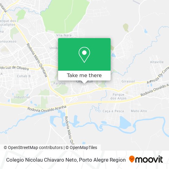 Colegio Nicolau Chiavaro Neto map