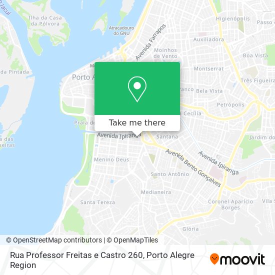 Rua Professor Freitas e Castro 260 map
