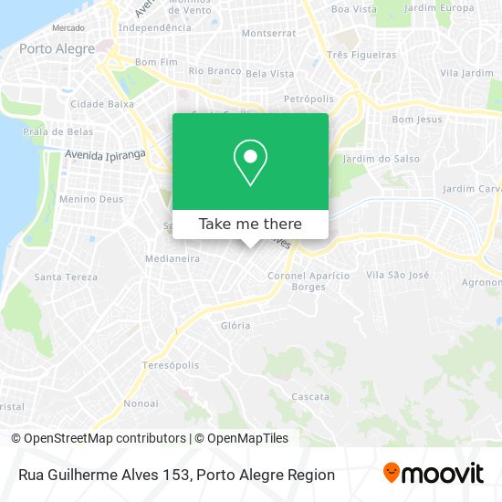 Rua Guilherme Alves 153 map