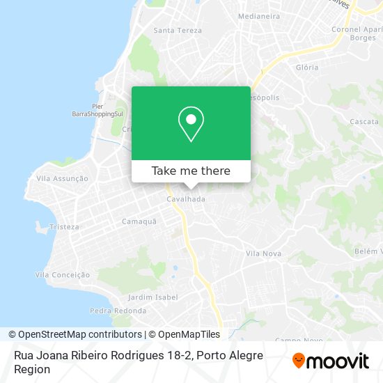 Mapa Rua Joana Ribeiro Rodrigues 18-2
