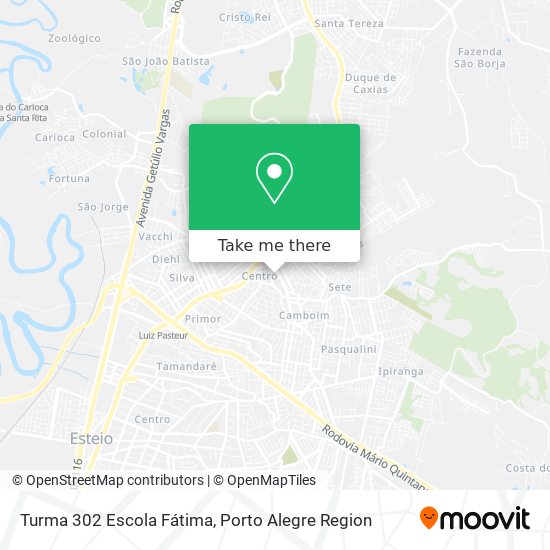 Mapa Turma 302 Escola Fátima