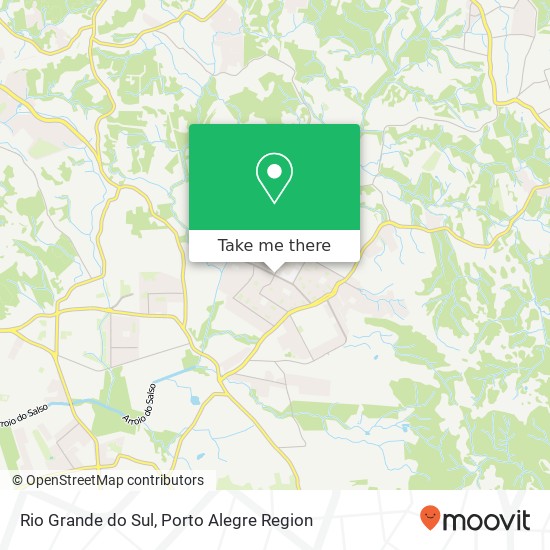 Mapa Rio Grande do Sul