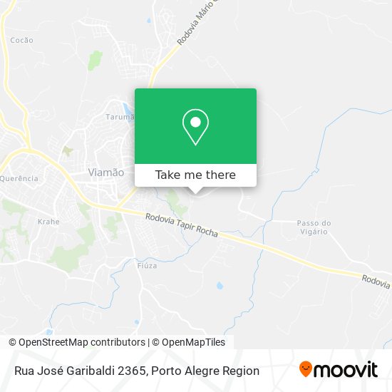 Rua José Garibaldi 2365 map