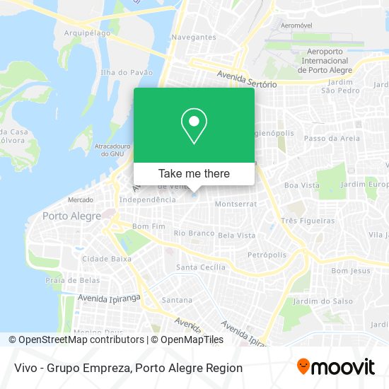 Vivo - Grupo Empreza map