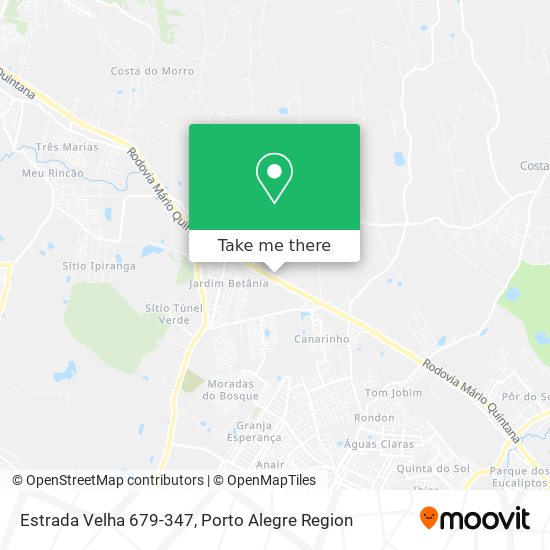 Estrada Velha 679-347 map
