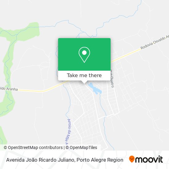 Avenida João Ricardo Juliano map