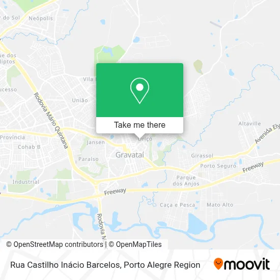 Rua Castilho Inácio Barcelos map