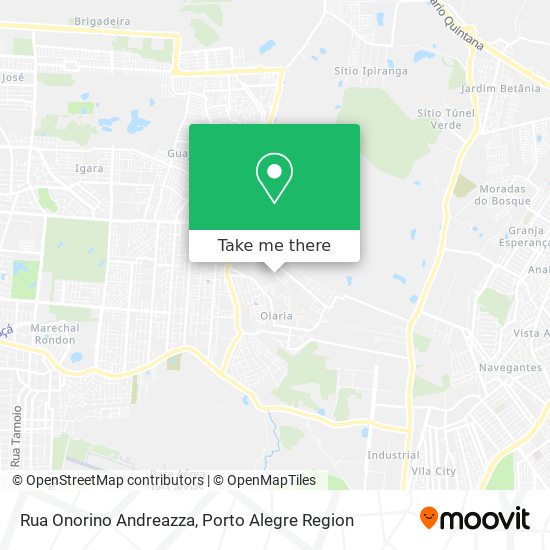 Rua Onorino Andreazza map