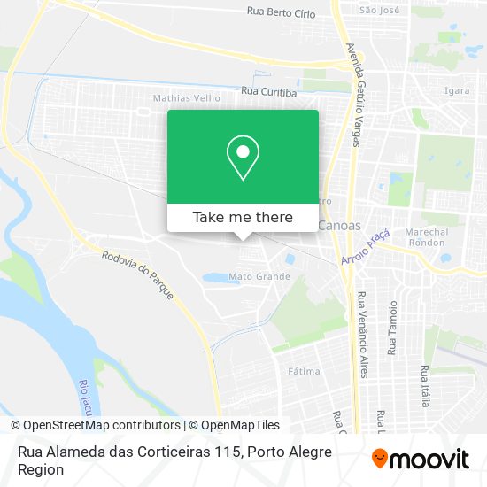 Rua Alameda das Corticeiras 115 map
