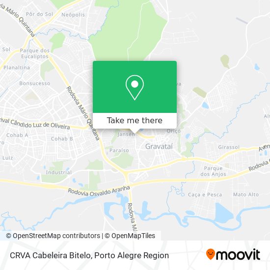 CRVA Cabeleira Bitelo map
