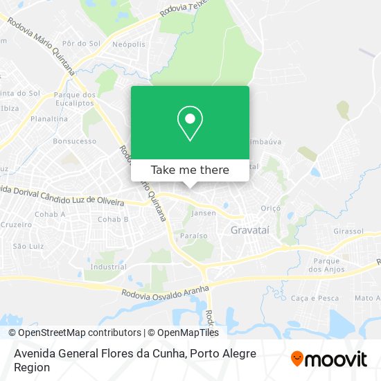 Avenida General Flores da Cunha map