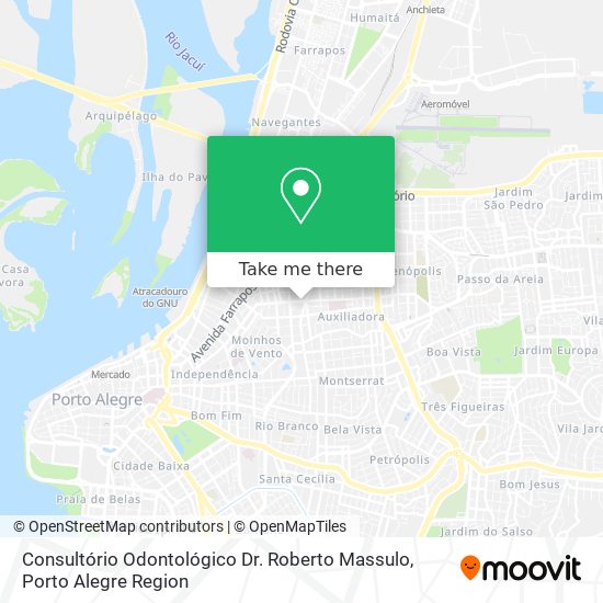 Consultório Odontológico Dr. Roberto Massulo map