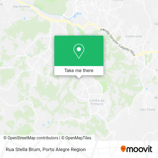 Rua Stella Brum map