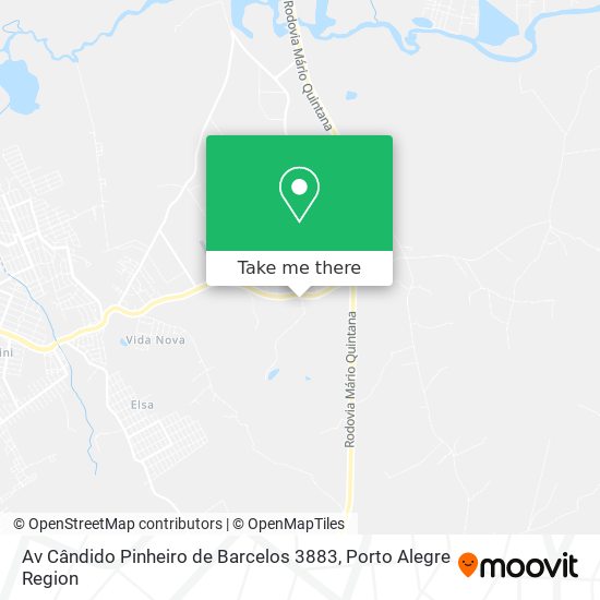 Mapa Av Cândido Pinheiro de Barcelos 3883