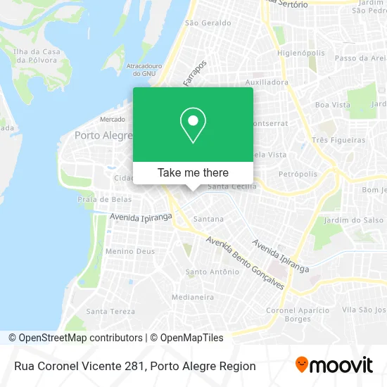 Rua Coronel Vicente 281 map