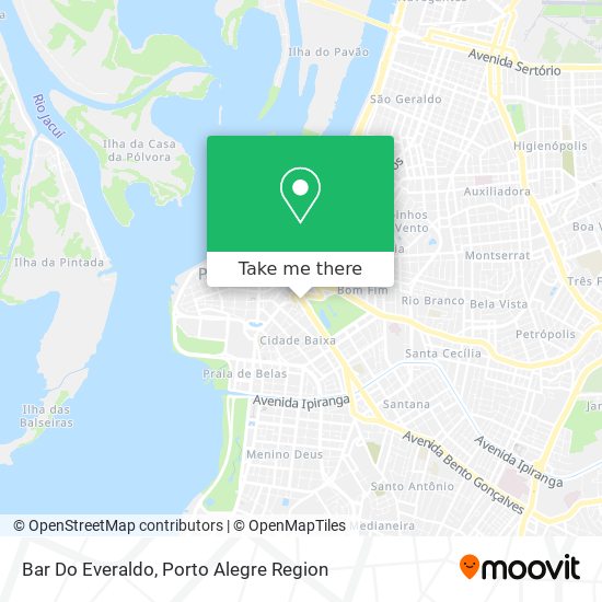 Bar Do Everaldo map