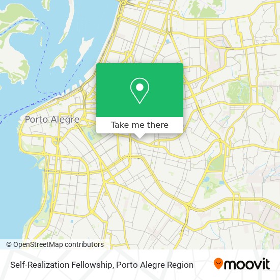 Self-Realization Fellowship map