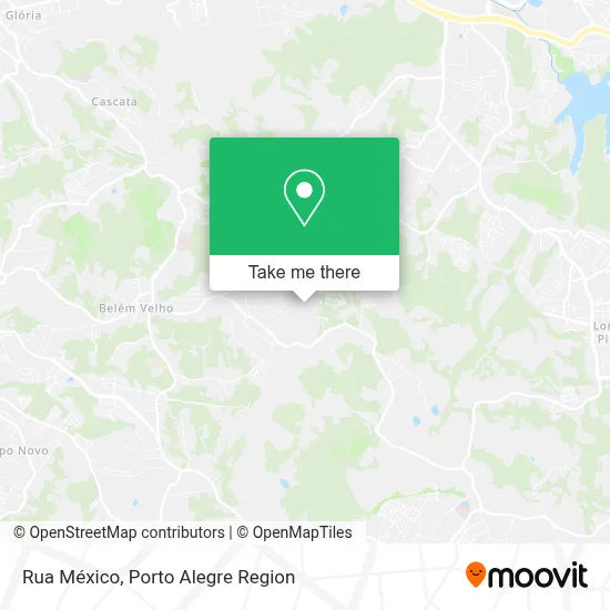 Rua México map