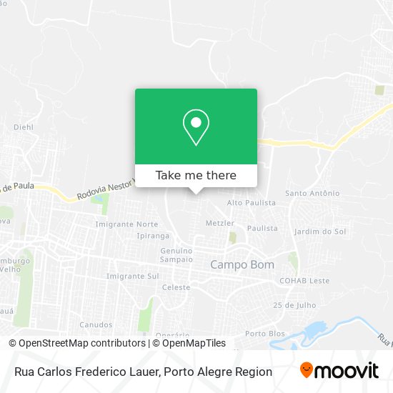 Rua Carlos Frederico Lauer map