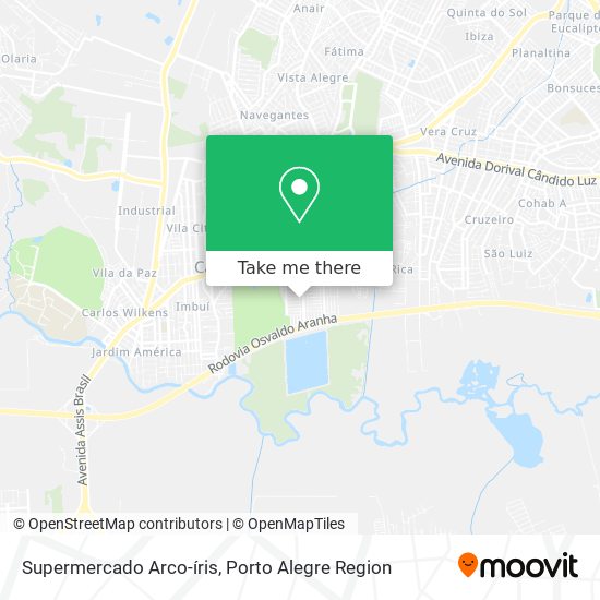 Supermercado Arco-íris map