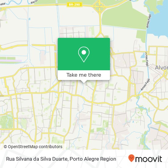Rua Silvana da Silva Duarte map