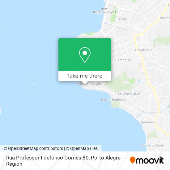 Rua Professor Ildefonso Gomes 80 map