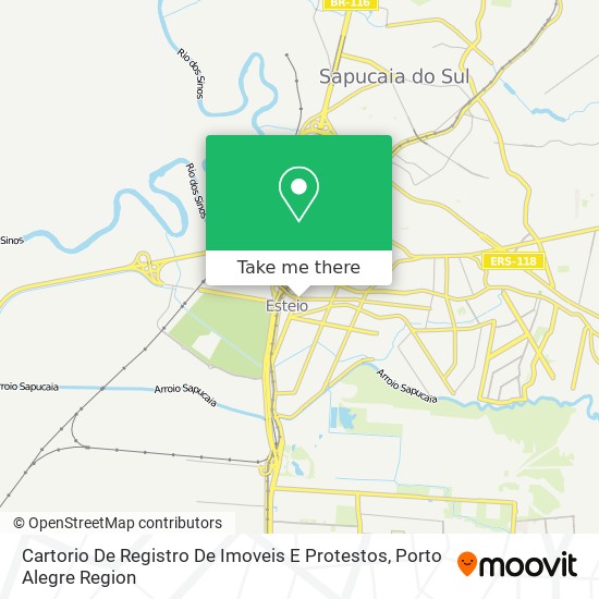 Cartorio De Registro De Imoveis E Protestos map