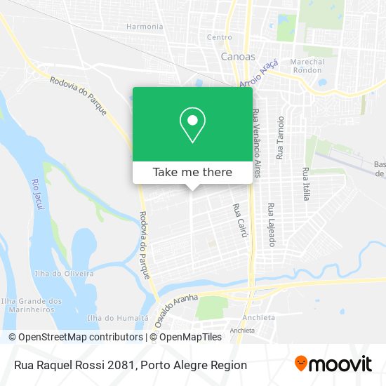 Rua Raquel Rossi 2081 map