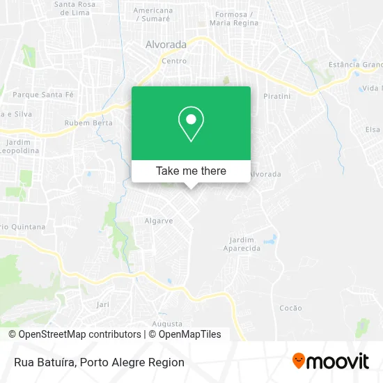 Rua Batuíra map