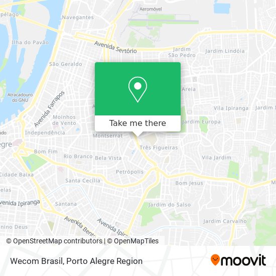 Wecom Brasil map