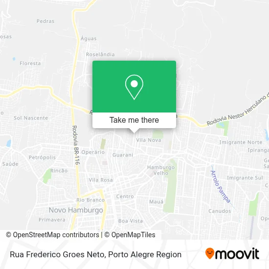 Rua Frederico Groes Neto map