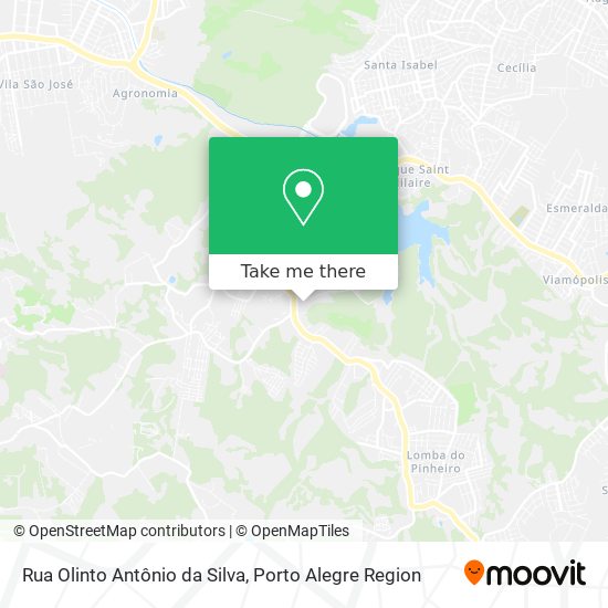 Rua Olinto Antônio da Silva map