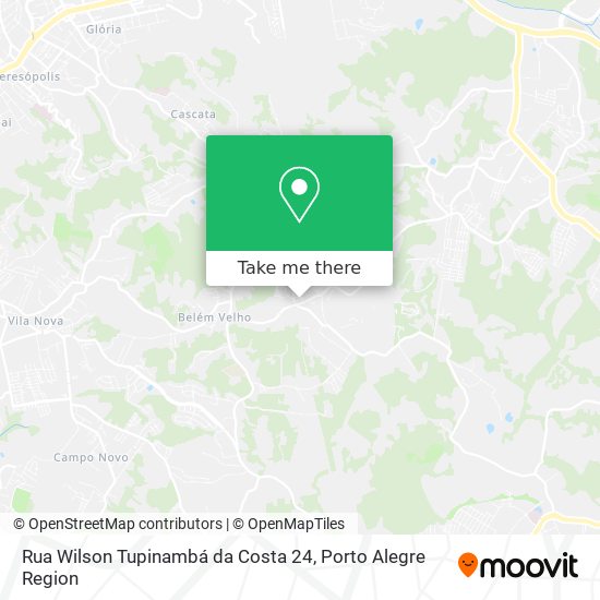 Rua Wilson Tupinambá da Costa 24 map