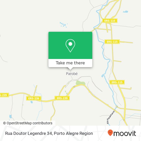 Rua Doutor Legendre 34 map